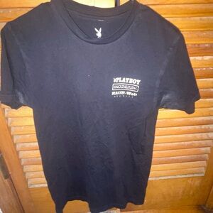 PLAYBOY Black Short Sleeve Tee